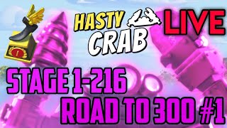 Boom Beach Hasty Crab 2021 Stage 1-216 Road to Stage 300 #1