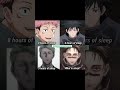 What is Sleep? 💀 #shorts#shorts #youtubeshorts #animememes #jujutsukaisen #jjk #viral #trending