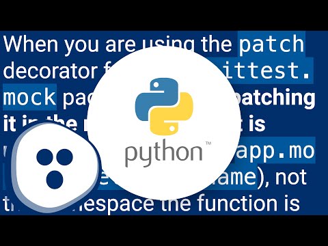 Python Mocking a function from an imported module