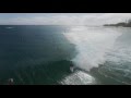 Incredible drone shot of mikey wright getting barreled
