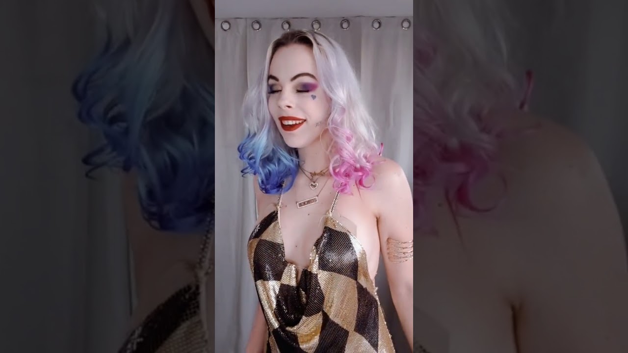 Harley Quinn 💙💖 #harleyquinn #joker #harley #dc #dccomics #lamborghini #shorts