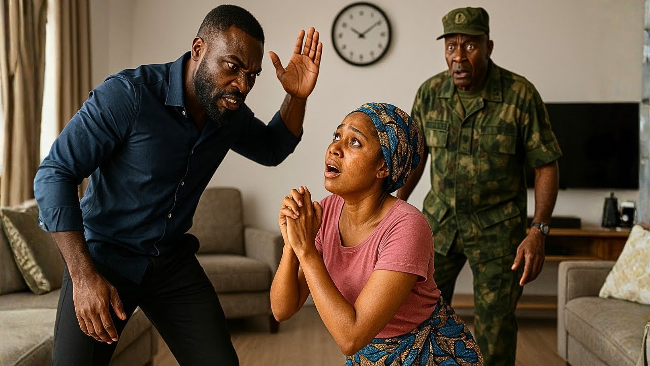 He Slaps His Wife In Front of Her Military Father, What Happened Next Shocked Everyone #stories