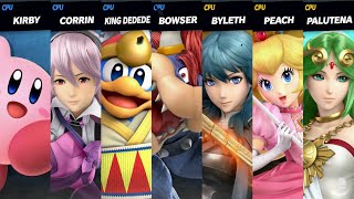 Super Smash Bros. Ultimate - Kirby Star Allies Vs. Hated Lines Trio