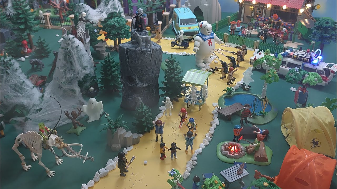 Diorama de Halloween de PLAYMOBIL® 2025