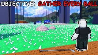 they forced me to pick up EVERY golf ball in Roblox...