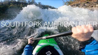 South Fork American River Gorge Kayaking 09/16/23