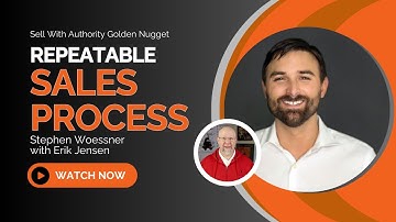 Repeatable Sales Process | Erik Jensen