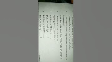 +3 3rd semester  ethics and values question paper 2022 utkal University..👍