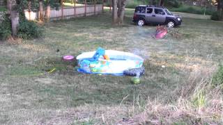 M80 vs. Watermelon vs. Camera man!!!!