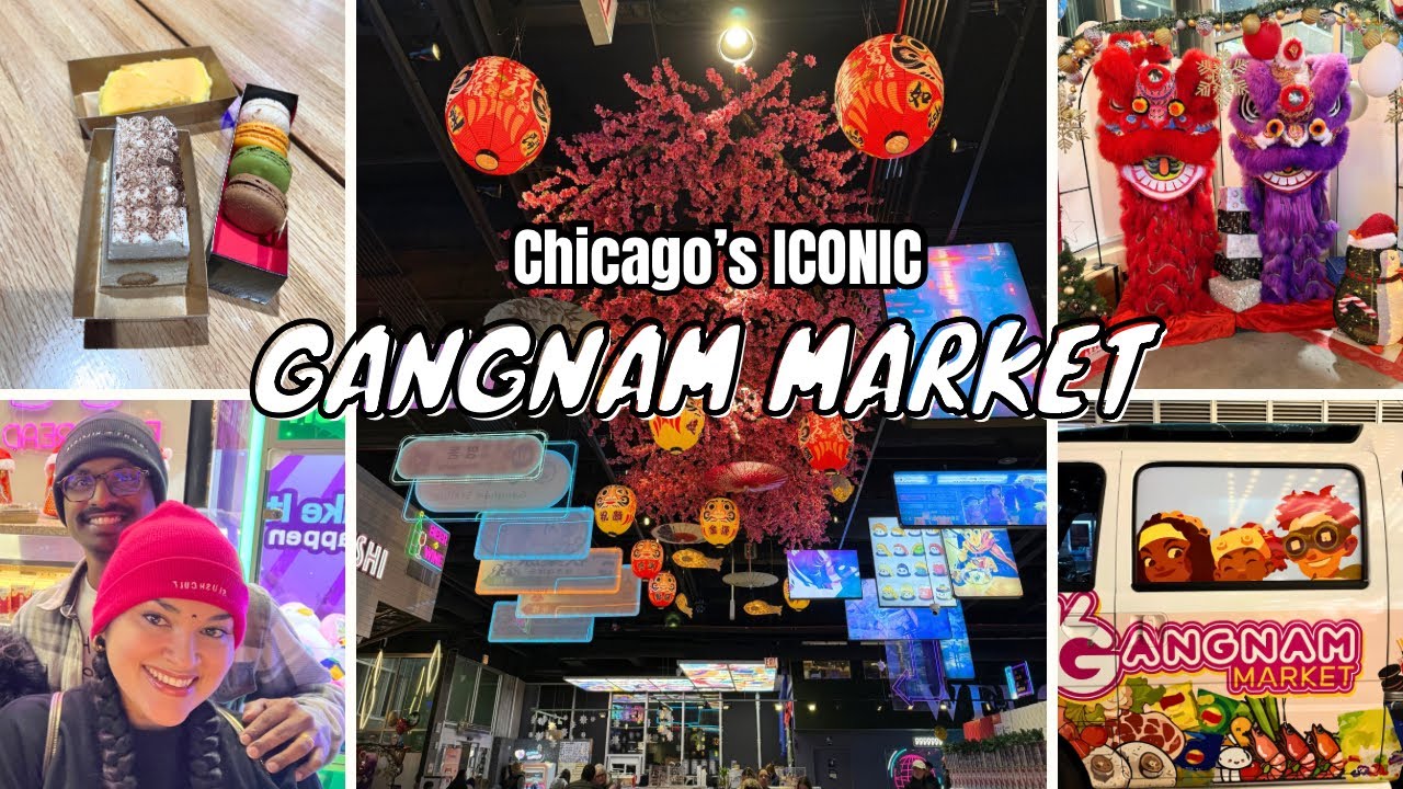 Exploring The Viral Gangnam Market in Chicago | Popular Destinations in Chicago #usa #asianmarket
