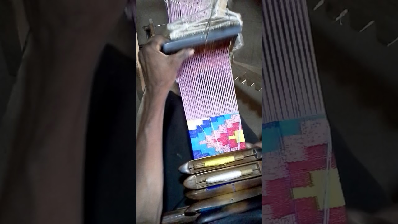 KENTE WEAVING TUTORIAL 