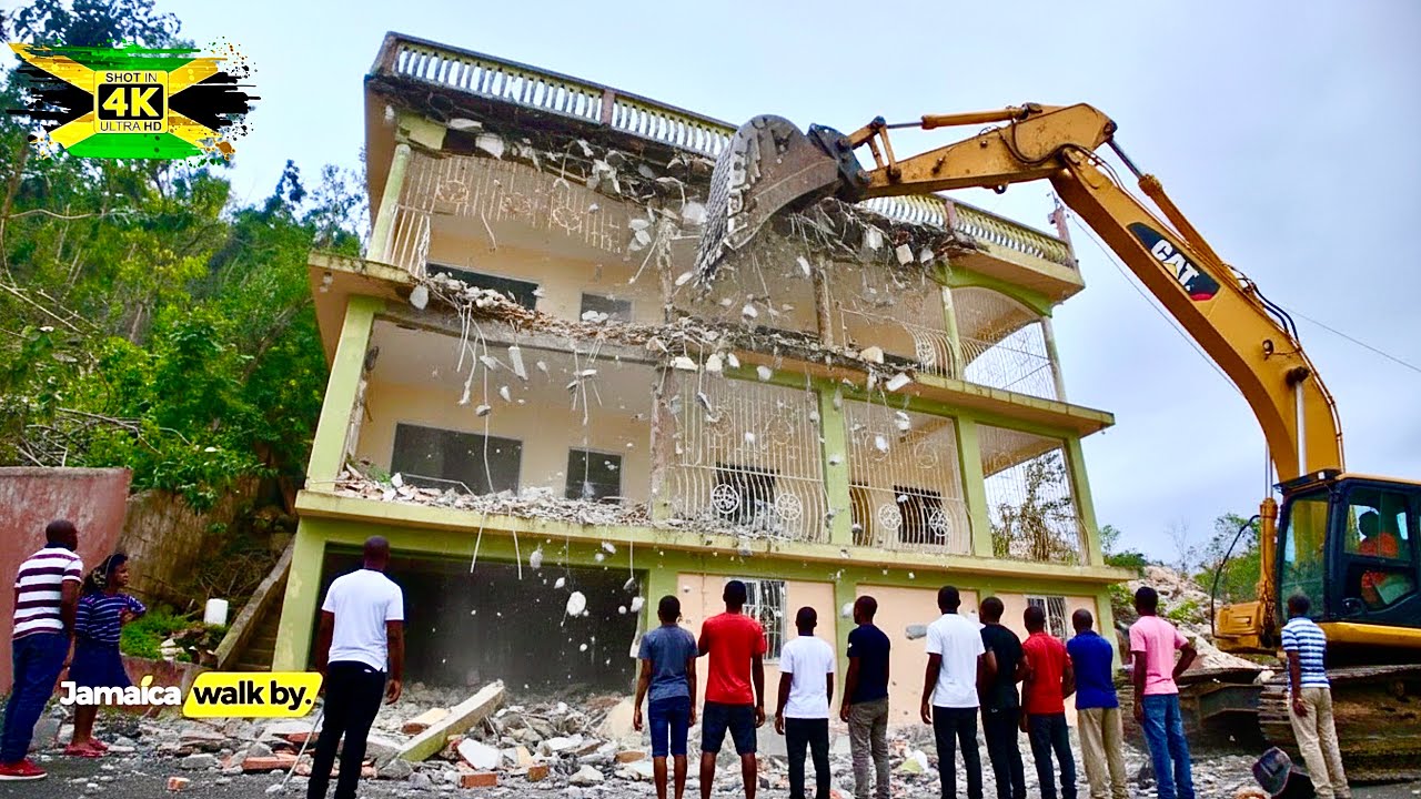 ✓ Homes DESTROYED As Highway Development Moves Forward In Bogue Hill Montego bay Jamaica 🇯🇲
