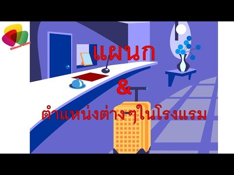แผนกและตำแหน่งต่างๆในโรงแรม 酒店部门及职位名称