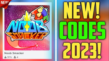 FUTURE CODES!! | *NEW* ROBLOX NOOB SMACKER CODES 2023!