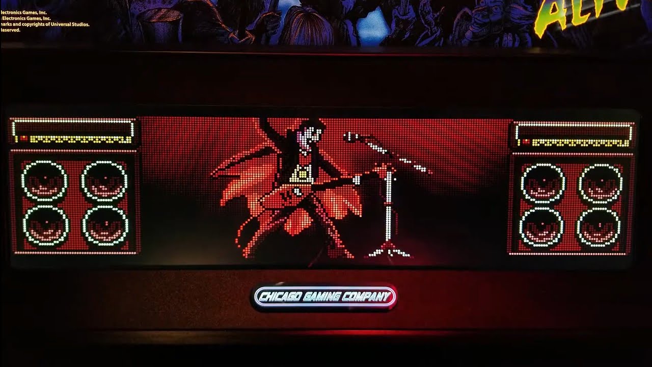 Monster Bash Remake LE Pinball Monster Bash Multiball DMD Animations