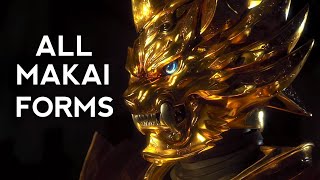 GARO: Makai No Hana | HENSHIN ALL MAKAI FORMS [HD]