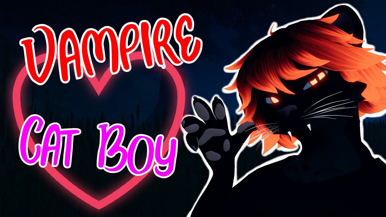 (ASMR) Vampire Catboy Makes You His~🩸 [Halloween Special]
