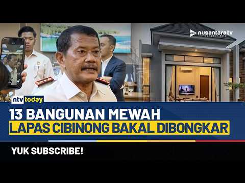 Hasil RDP Komisi XIII DPR dan Kemenimipas: 13 Bangunan Mewah di Lapas Akan Dibongkar | NTV TODAY