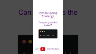 What's Wrong With This Python Code #PythonForBeginners #Shorts