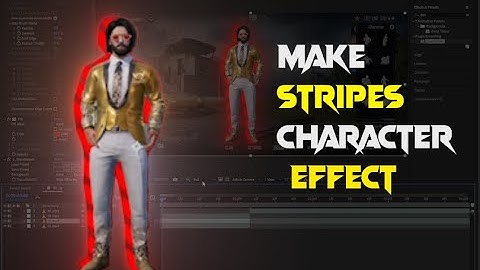 How To Make Wipestripe in After Effects for PUBG Edits | TalalGaming | Tutorial # 2