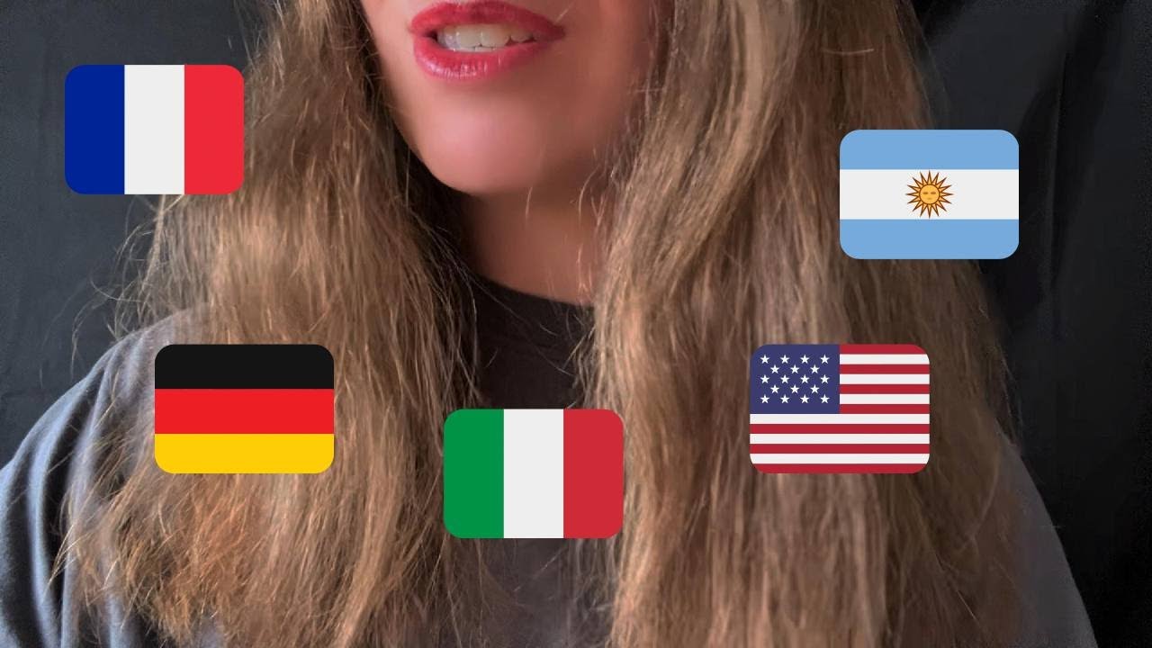ASMR for Self-Love: Opposite Action in 5 Different Languages 🇺🇸 🇫🇷 🇩🇪 🇦🇷 🇮🇹 (Relaxing & Empowering)