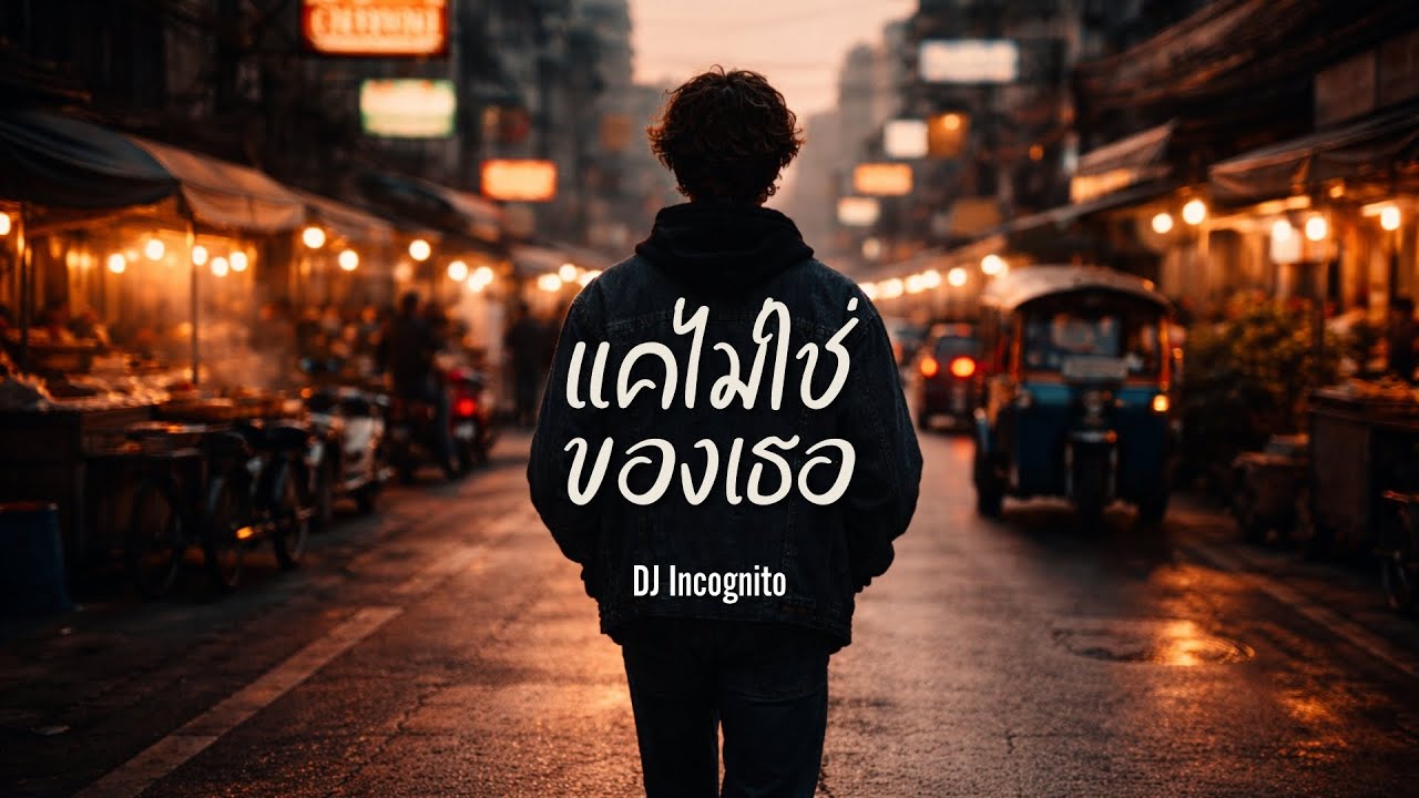 DJ Incognito – แค่ไม่ใช่ของเธอ [OFFICIAL AUDIO]