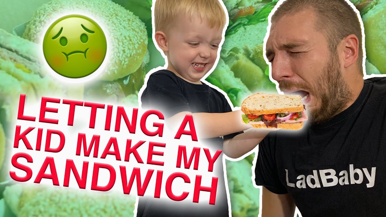 Letting a 3 year old decide your sandwich (Back to School) 🤢🥪