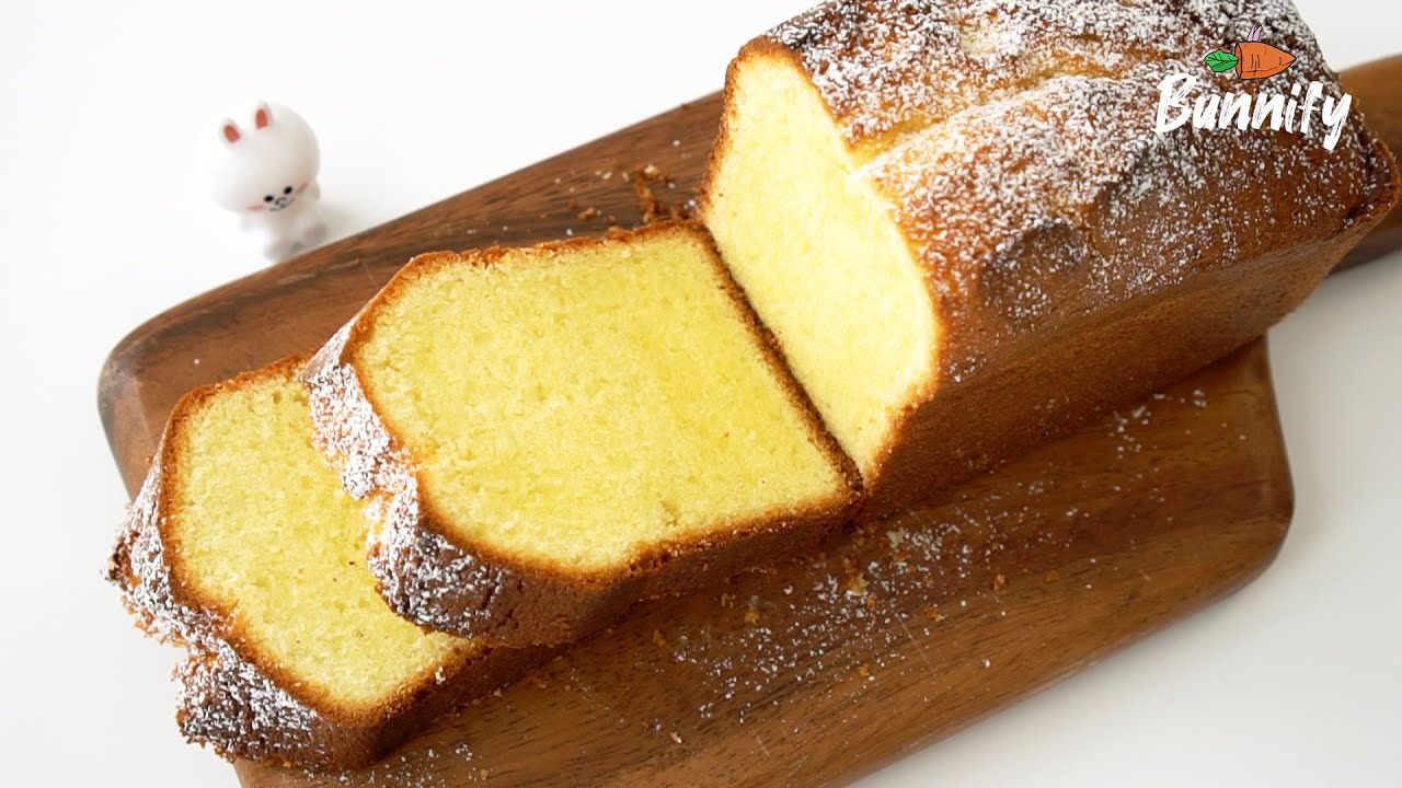 호불호 없는 촉촉한 크림치즈 파운드케이크 Moist and Tender Cream Cheese Pound Cake | 버니파이Bunnify