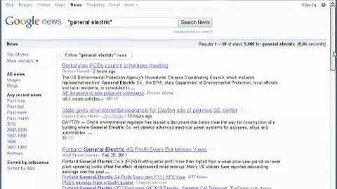 Video Tech Tip - Google News Alerts