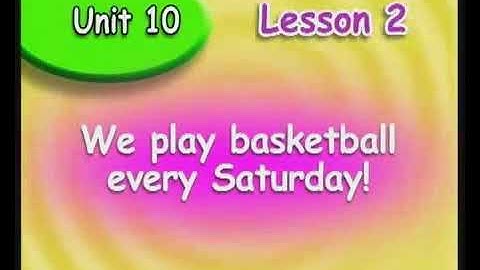 Welcome 1 Unit 10 Lesson 2 - Part 1