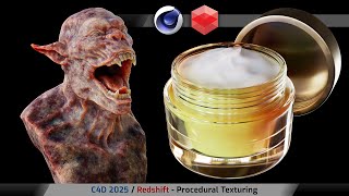 C4D 2025 / Redshift - Procedural Texturing