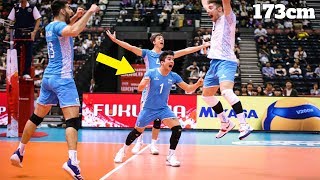 Size Doesn't Matter | 173cm Short Volleyball Setter Matias Sanchez (HD)