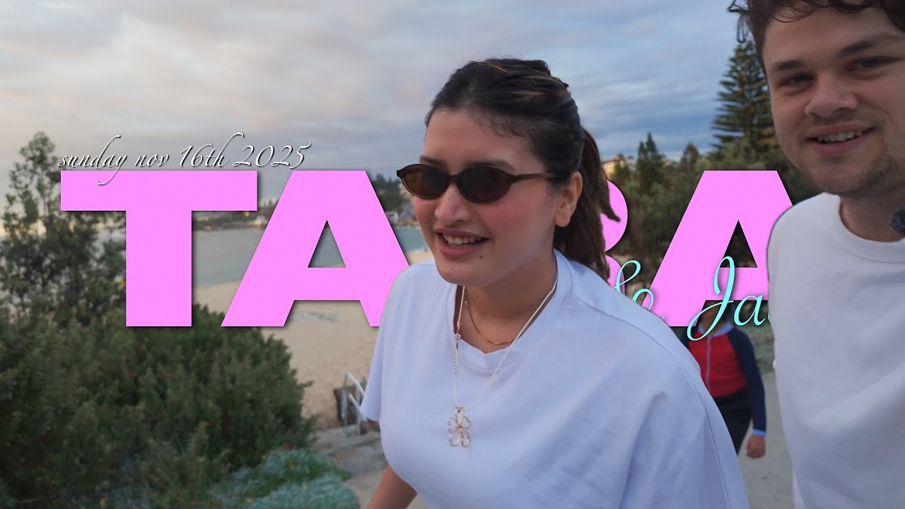 COOGEE to BONDI coastal walk with Family | Tara-Jacob day in our lives in Sydney 💞