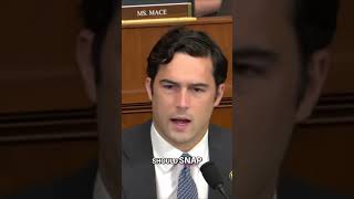 Brandon Gill “should SNAP dollars be spent on sodas” during hearing