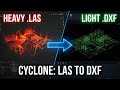 Leica Cyclone: Decimate .LAS and Export to DXF for AutoCAD | Разряжение облака для AutoCAD