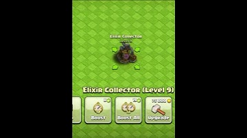 Elixir Collector Level 1 To 15 (Max🔥) Time Lapse