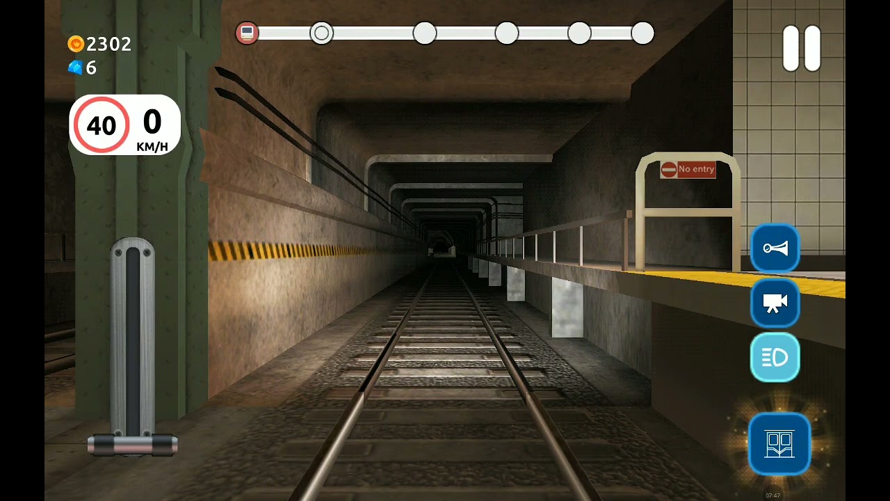 Playing this train(subway) game..