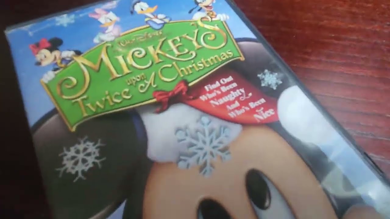 Mickey's Twice Upon A Christmas DVD review