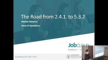 The Road from Elasticsearch 2.4.1 to 5.4.3 by Markus Künstner