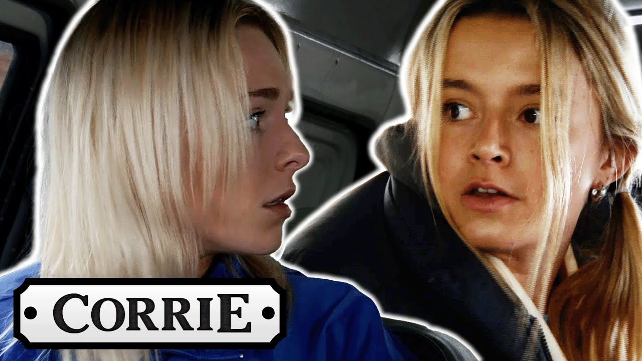 Betsy And Lauren STEAL Tracy's Van | Coronation Street