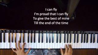 Proud Of You - Fiona Fung - piano cover chords