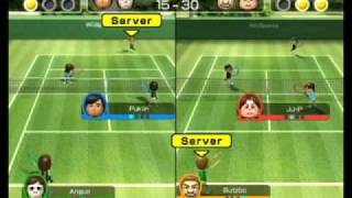 Wii Tennis Multiplayer