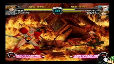[Tatsunoko vs Capcom Glitch] Saki and Tekkaman