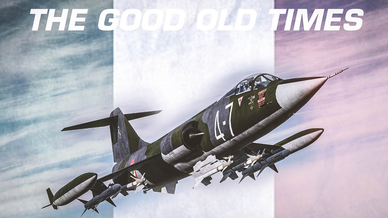 ITALIAN F-104 "LO SPILLONE" TRIBUTE | NOSTALGIA | A DCS CINEMATIC | Digital Combat Simulator