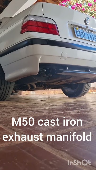 BMW E36 328I - Sound Comparison - M52 Steel Tube Exhaust Headers Vs M50