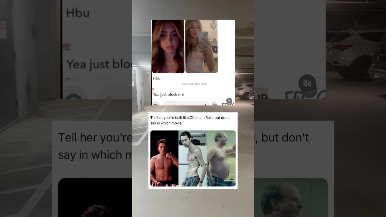 Built like Christian Bale💀 