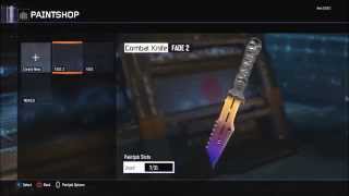 Black Ops 3 M-9 Bayonet Fade Speedart