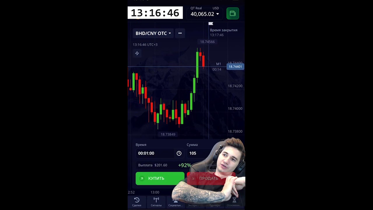 Трейдинг В Прямом Эфире. Задержка 2 Секунды.