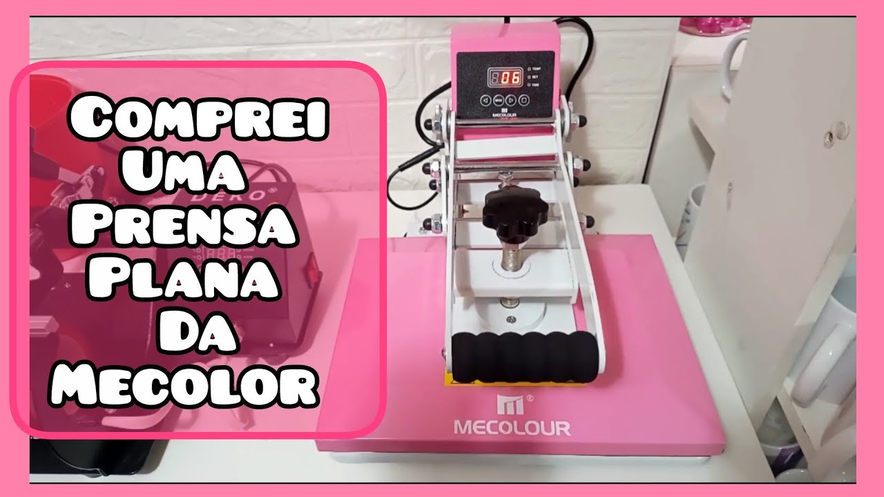 Prensa plana da Mecolor 