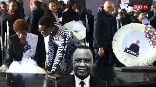 Video Spika Zungu, Wasira, Maspika Wastaafu Walivyoweka Mashada Kwenye Kaburi La Lukuvi